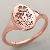 BAGUE GRACE BOTANIQUE