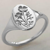 BAGUE GRACE BOTANIQUE