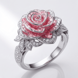 BAGUE ROSE NOSTALGIE