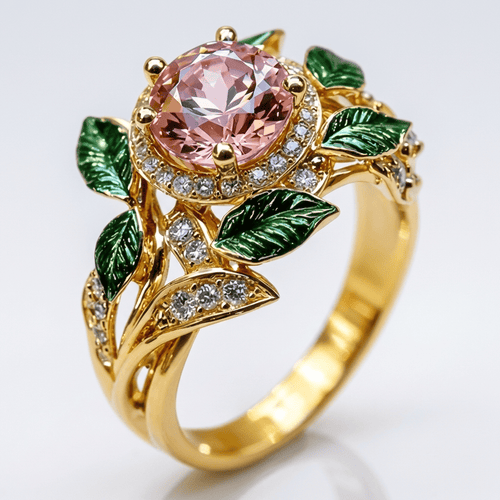BAGUE JARDIN ENCHANTÉ EN OR
