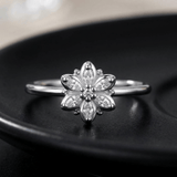BAGUE FLEUR ÉTOILE