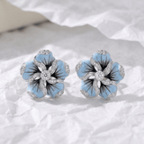 BOUCLES D'OREILLES AZURE BLOOM