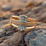 BAGUE COEUR ATLANTIS