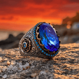 BAGUE ENGRAVÉE EN PROFONDEUR