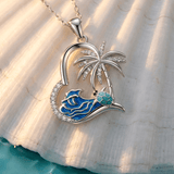 COLLIER COEUR D'ÎLE
