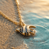 COLLIER POISSON DE RÉCIF BLEU