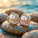 BOUCLES D'OREILLES PERLES ÉTERNELLES