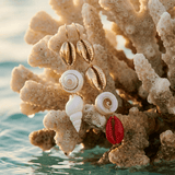 BOUCLES D'OREILLES EN COQUILLE