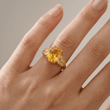 BAGUE SOLEIL D'OR - (RÉGLABLE)