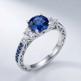 BAGUE BLEUE CHÉRIE