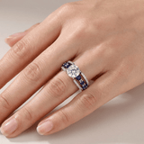 BAGUE HÉRITAGE EN ZIRCONE