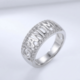 BAGUE DE GRAND-MÈRE FIÈRE