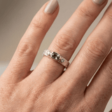 BAGUE VERTE & DORÉE