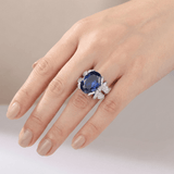 BAGUE ÉLÉGANCE SOMBRE (ajustable)
