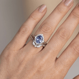 BAGUE FEUILLE GELÉE
