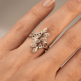 BAGUE BRANCHE D'AUTOMNE