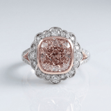 BAGUE VINTAGE ROSE