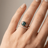 BAGUE TRÉSOR VERTE