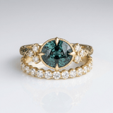 BAGUE TRÉSOR VERTE