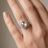 BAGUE COURONNE DE PERLE