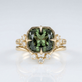 BAGUE EN OR FORESTIER