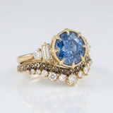 BAGUE EN OR AVEC SAPPHIRE VINTAGE