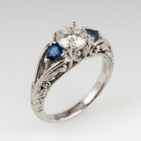 BAGUE SAPPHIRE SAUVAGE