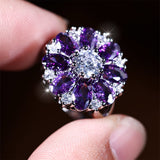 BAGUE FLEUR ROYALE