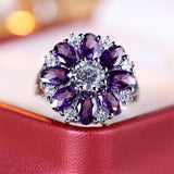BAGUE FLEUR ROYALE