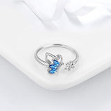 Bague Papillon Saphir