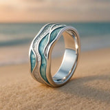 BAGUE ONDE OCEANIQUE