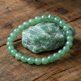 Bracelet en Aventurine Verte pour la Chance, les Opportunités et la Prospérité