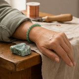 Bracelet en Aventurine Verte pour la Chance, les Opportunités et la Prospérité