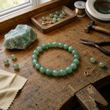 Bracelet en Aventurine Verte pour la Chance, les Opportunités et la Prospérité