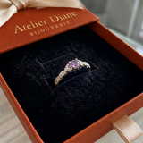 Bague Amelys | Or blanc