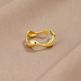 Bague Élyra fluide | Or
