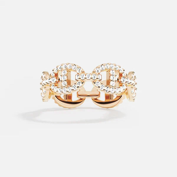 Bague Isaline Marina | Or blanc