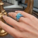 Bague serment de l'océan | Or