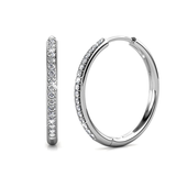 Boucles d'oreilles Sorel pavé | Or