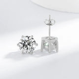 Boucles d'oreilles Téra | Or blanc