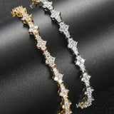 Bracelet de tennis classique | Or blanc