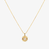 Collier amour rayons de soleil | Or