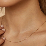 Collier maillon cubain | Or