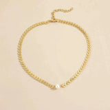 Collier grec avec perle | Or