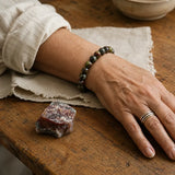 Bracelet en Jadéite de Sang de Dragon pour Force, Courage et Vitalité