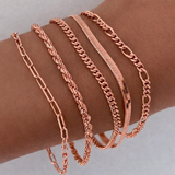 Ensemble de bracelets Ellis Renier | Or