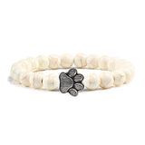 Bracelet avec Pattes de Perles – Design en Pierre Naturelle