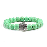 Bracelet avec Pattes de Perles – Design en Pierre Naturelle