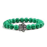 Bracelet avec Pattes de Perles – Design en Pierre Naturelle
