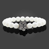 Bracelet avec Pattes de Perles – Design en Pierre Naturelle